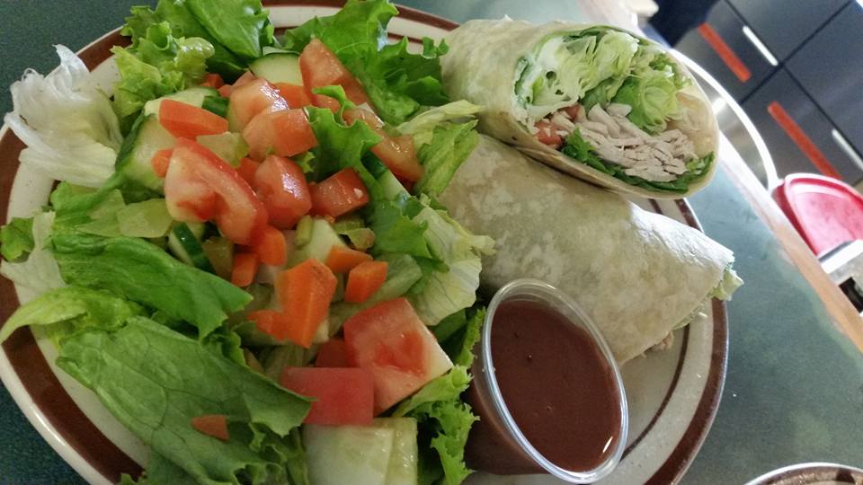 CHICKEN CAESAR WRAP