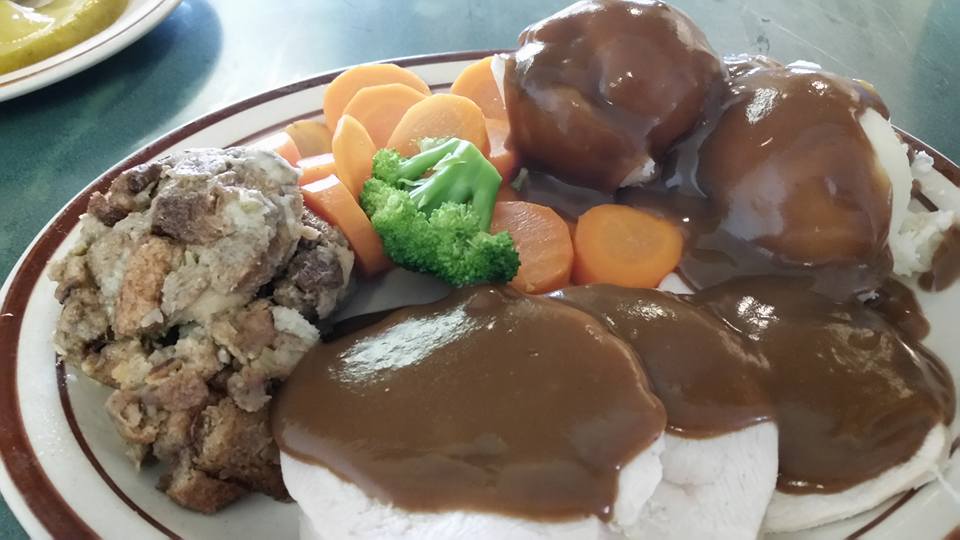 ROAST TURKEY with Cranberry & Dressing